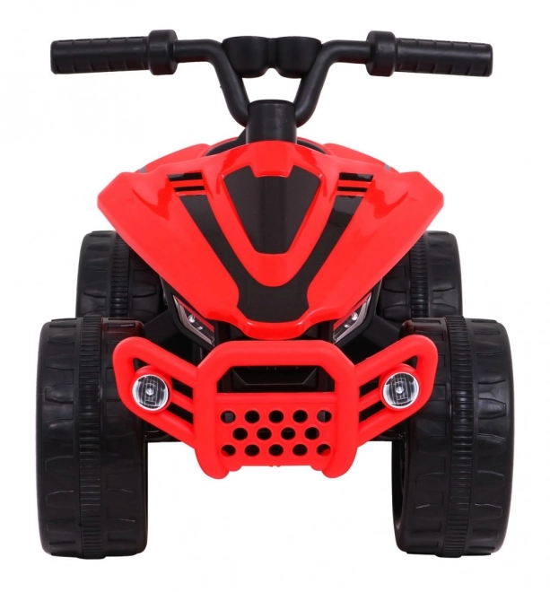 Quad Little Monster Battery-Powered Ride-On for Young Children - Red