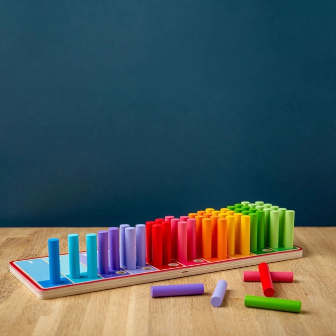 Bigjigs Toys Rainbow Counting Sticks