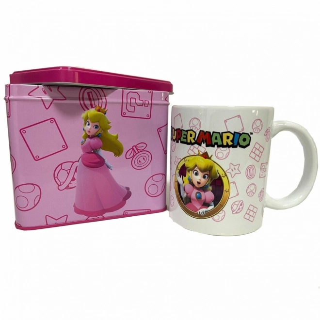 Super Mario Peach Cup and Piggy Bank