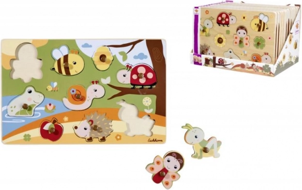 Wooden Puzzle 9 Pieces – 28 × 18 cm