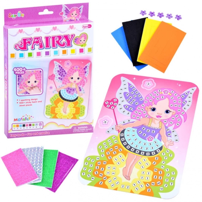 Creative Mosaic Sticker Set Fairy