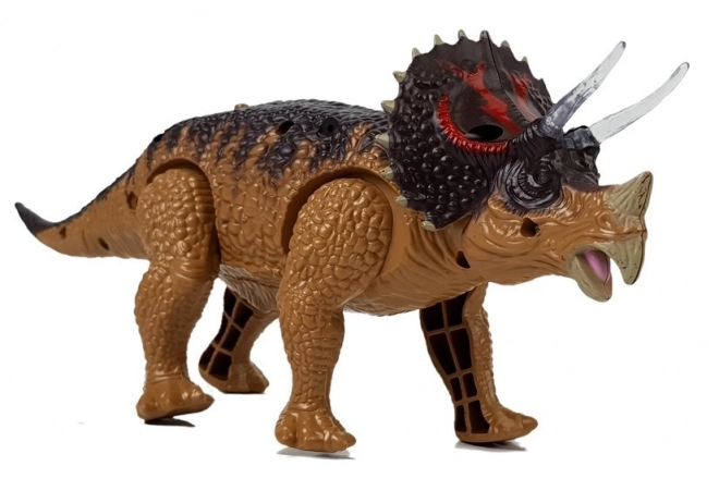 Battery Operated Triceratops Dinosaur Toy