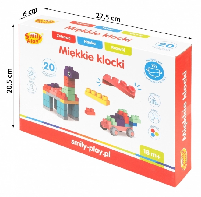 Soft Blocks 20 Pieces