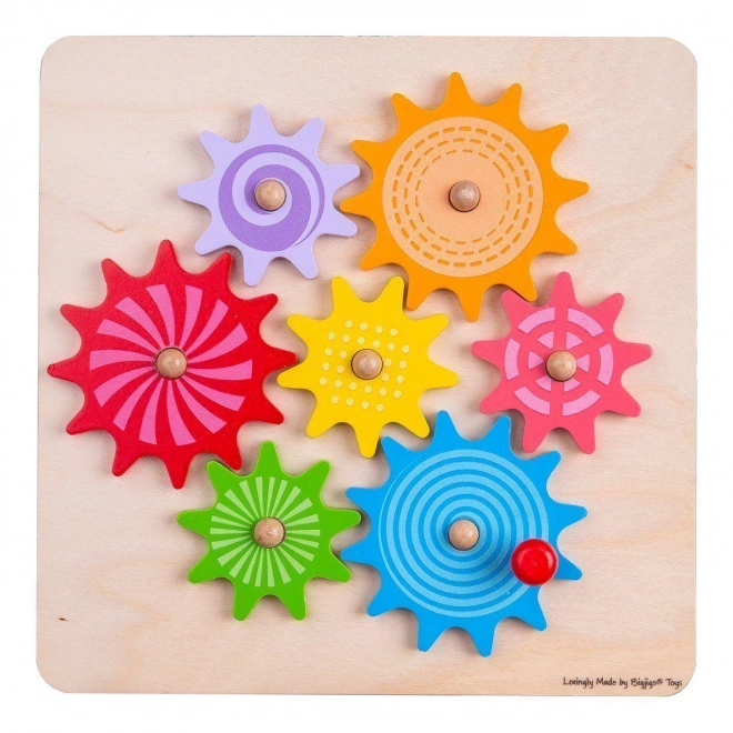 Bigjigs Toys Gear Puzzle