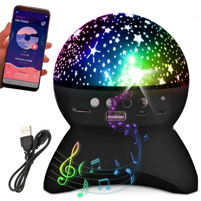 Starry Night Light Projector with Bluetooth Speaker