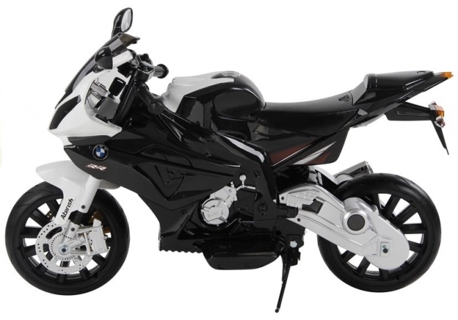 Silver BMW S1000RR Battery-Powered Motorcycle for Kids