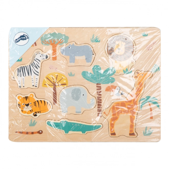 Small Foot Wooden Safari Puzzle