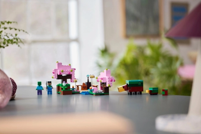 Minecraft Cherry Garden LEGO Set