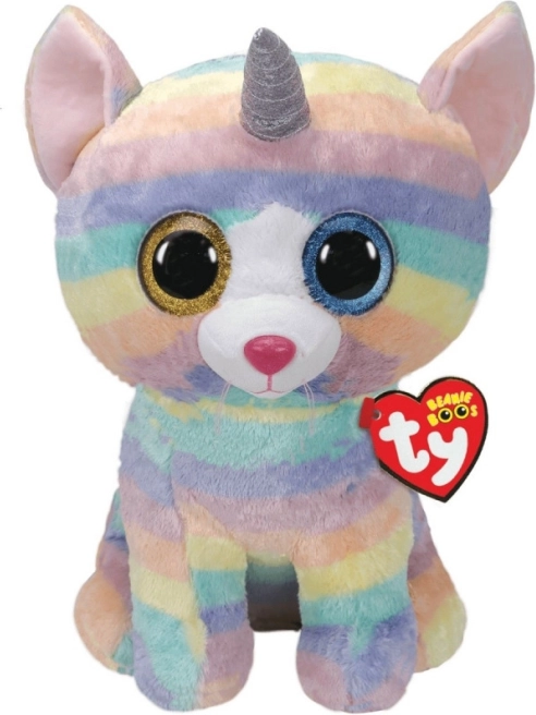 TY Beanie Boos Unicorn Cat Mascot Heather 42cm