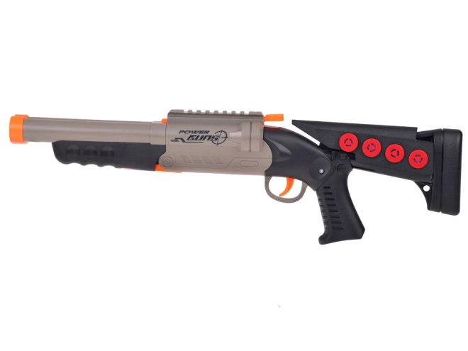 Large Toy Double Barrel Shotgun with Foam Darts