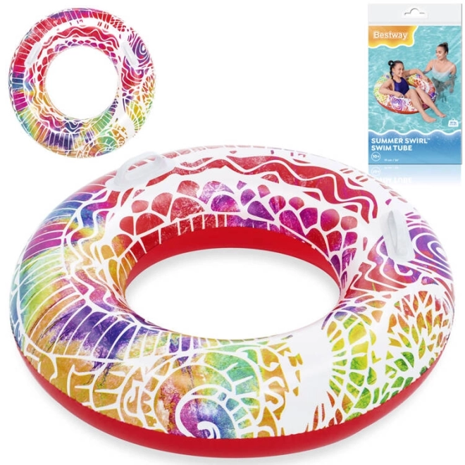 Ciambella gonfiabile colorata Bestway – Rosso