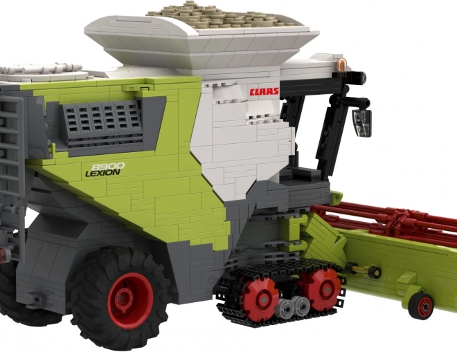 Construction Kit Brixies Plus Claas Lexion 8900 Terra Trac with Trailer