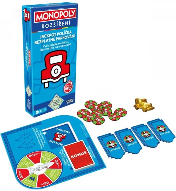Monopoly Erweiterung Jackpot - Kostenlose Parkplätze