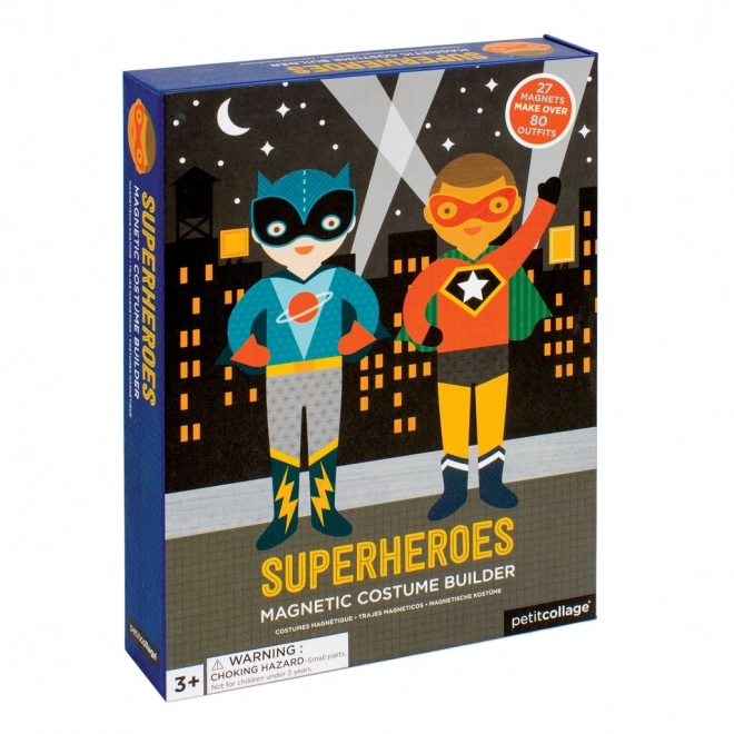 Magnetic Superheroes Puzzle Set