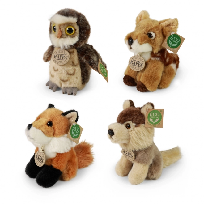 Forest Plush Animals 16 cm Eco-Friendly