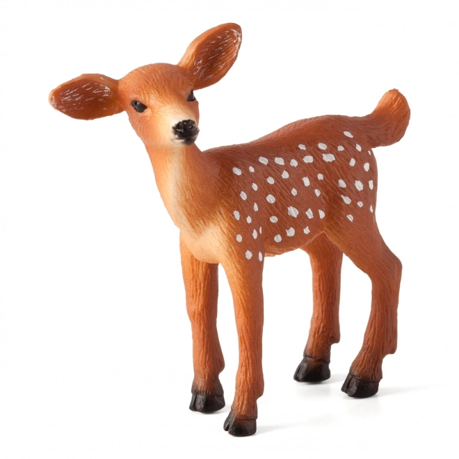 Realistic White-tailed Deer Fawn Figure