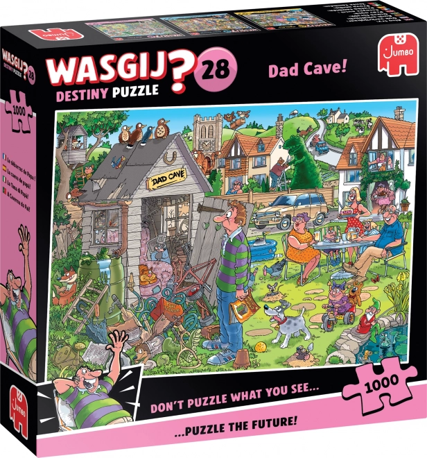 Wasgij Destiny puzzle: Dad's Retreat 1000 pieces