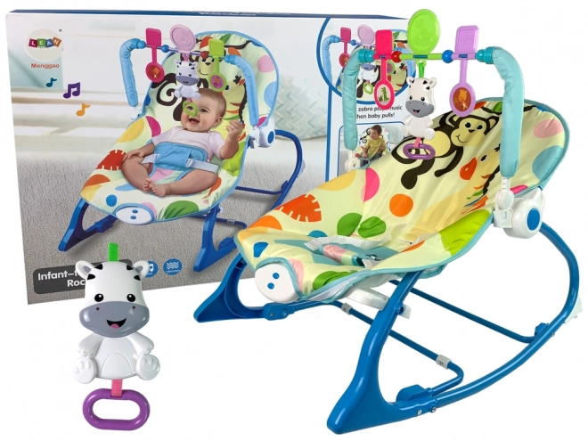 Multifunctional Baby Rocker Chair with Sounds and Vibrations