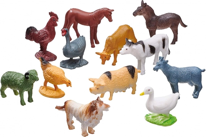 Farm Animals Puzzle with Figurines