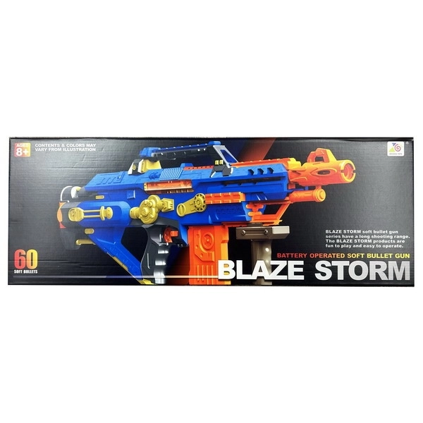 Blaze Storm Automatic Dart Gun Blue