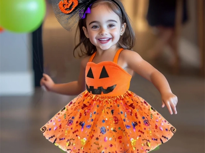 Halloween costume skirt set with headband