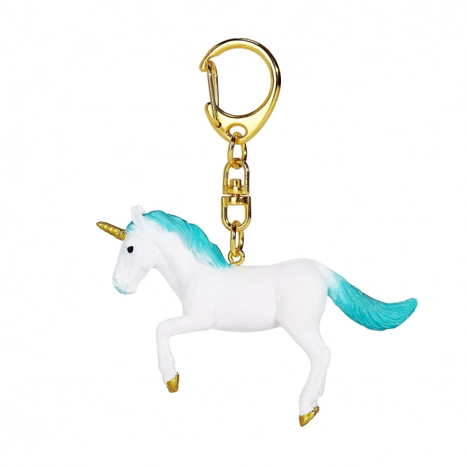 Unicorn Jumping Keychain - Green