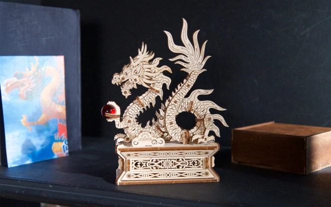 Ugears Wooden Mechanical Puzzle Dragon