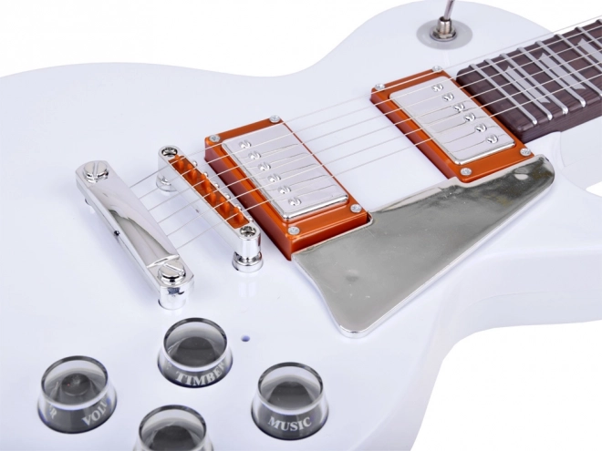 Electric Guitar Musical Toy for Kids – White