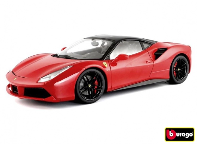 Bburago Ferrari Signature Series 488 GTB Red 1:18 Scale Model