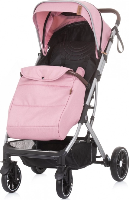 Chipolino Combo Rose Water Stroller with Footmuff – Rose water