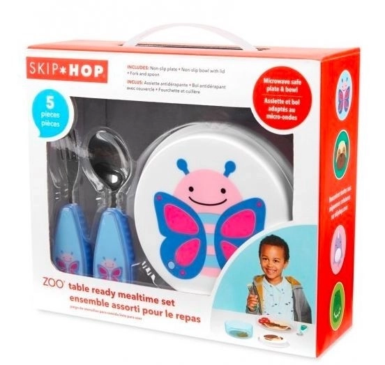 Zoo Butterfly Kids Dining Set