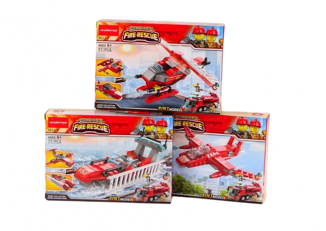 Fire Brigade Construction Block Set