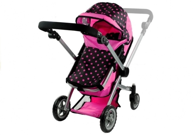 Dual Function Doll Stroller Alice in Polka Dots