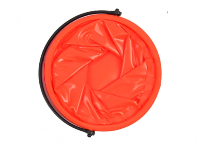 Foldable Multifunctional PVC Water Bucket Orange