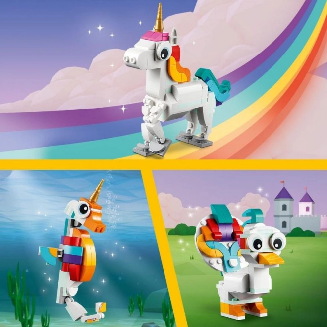 Magical Unicorn LEGO Set