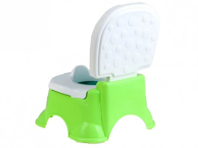 Musical Royal Potty Chair for Little Princess – green