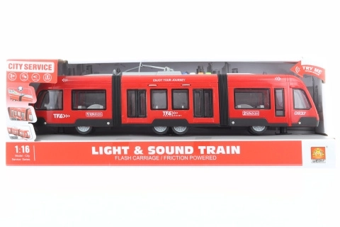 Battery Operated Red Tram