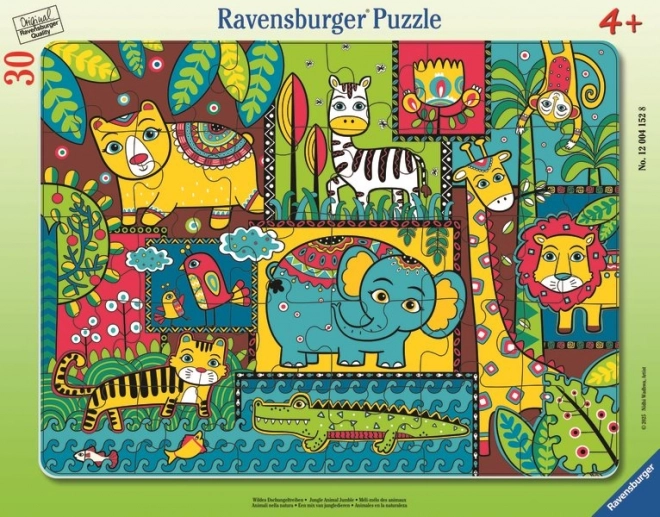Ravensburger puzzle Jungle Animals 30 pieces
