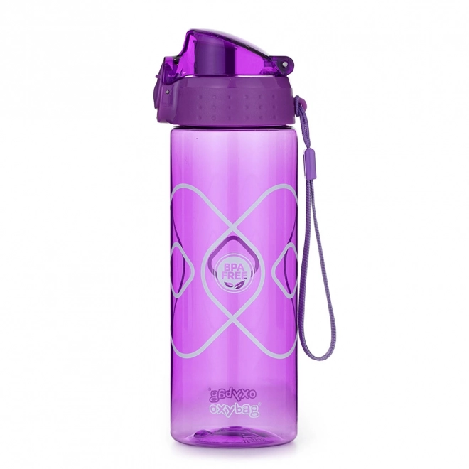 Purple Oxy Click Water Bottle 600ml