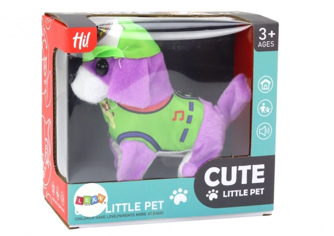 Interactive Plush Puppy Toy