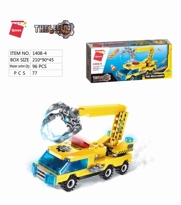 Qman The Legend of Chariot Construction Set