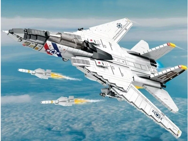 Technical Building Blocks F-14 Tomcat Fighter Jet Set