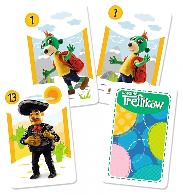 Treflík Family Black Peter Card Game