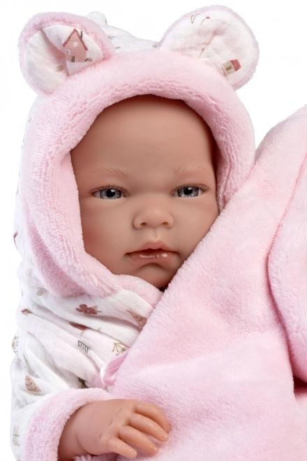 Realistic Newborn Doll with Vinyl Body - 40 cm