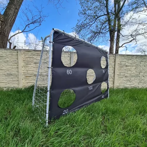Trizand Soccer Goal and Practice Sheet