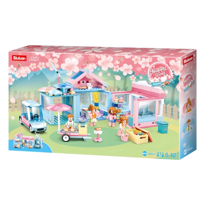 Sluban Girls Dream Our New House Building Set