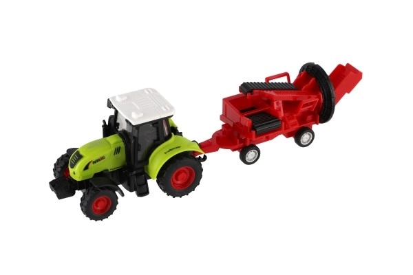 Tractor with Trailer Toy