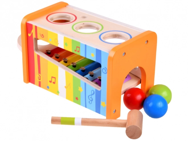 Wooden Xylophone with Mallet for Kids