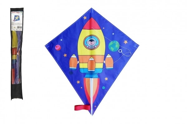 Flying Nylon Kite Space Rocket