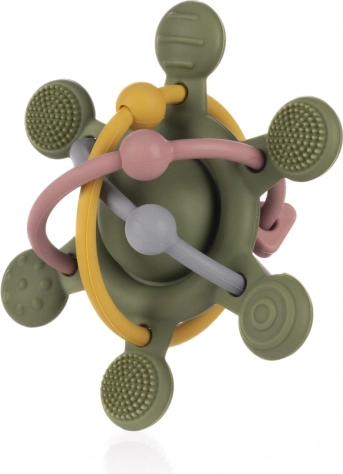 Silicone Rattle, Multicolor